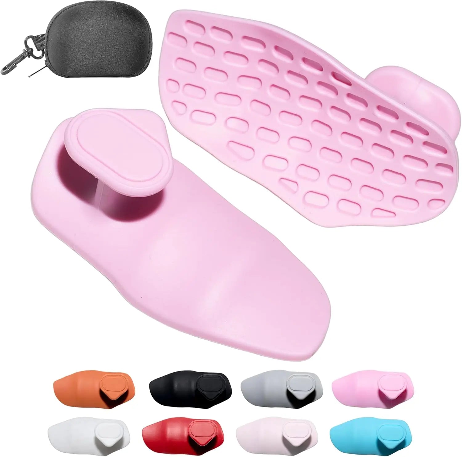 Silicone Weightlifting Grips and Workout Gloves for Enhanced Grip and Comfort in Strength Training