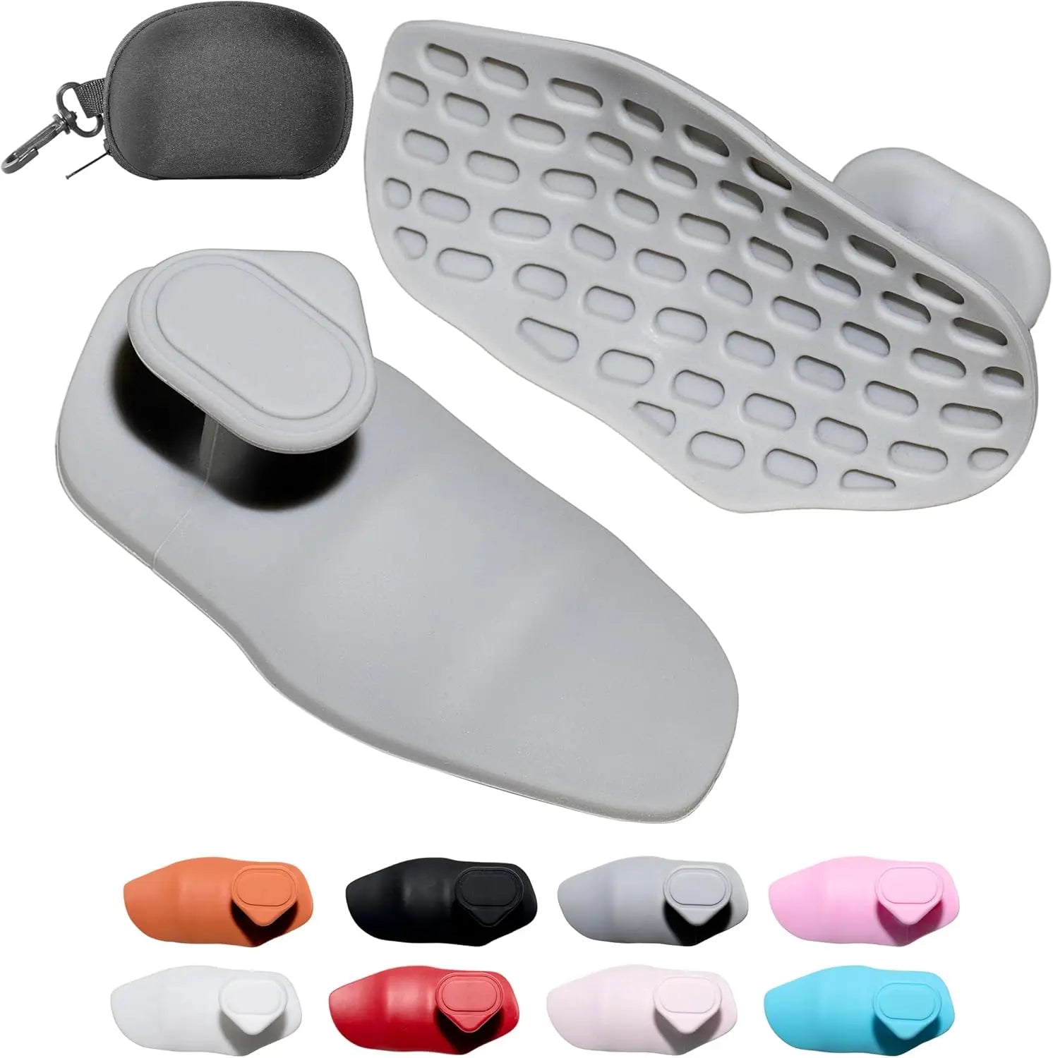Silicone Weightlifting Grips and Workout Gloves for Enhanced Grip and Comfort in Strength Training